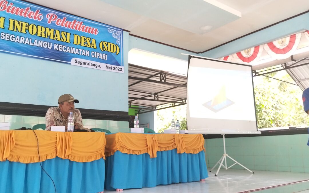 Bimtek Pelatihan Sistem Informasi Desa (SID)