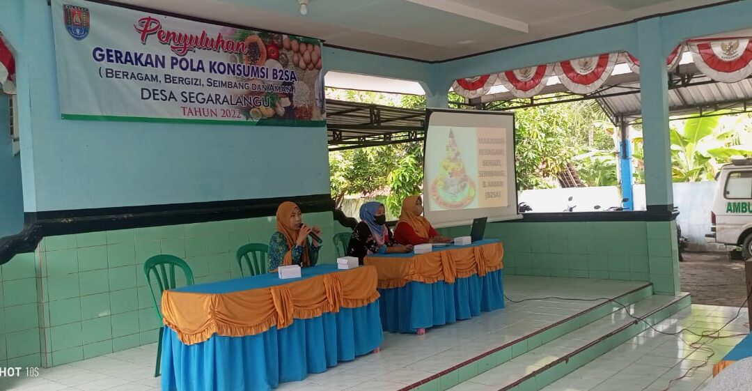 PENYULUHAN POLA GERAKAN KONSUMSI B2SA